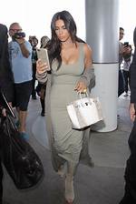 20 Times Kim Kardashian Wore Skintight Maxi Dresses Like a Pro — Photos