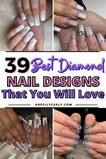 4 Diamond Nail Art Ideas to Try – Hollywoodlife – Hollywood Life