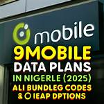 9Mobile Data Plans: Bundles & Subscription Codes