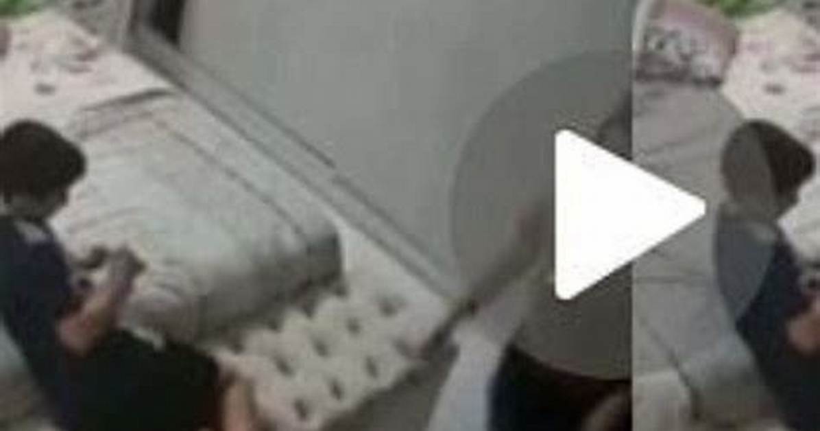 A Heartwarming Moment: Caught on Cctv! Kid and Mom's Viral Video