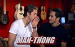 Aaron Tveit & Carlos Penavega Reveal Man Thongs on ‘Grease: Live’ Set — Watch