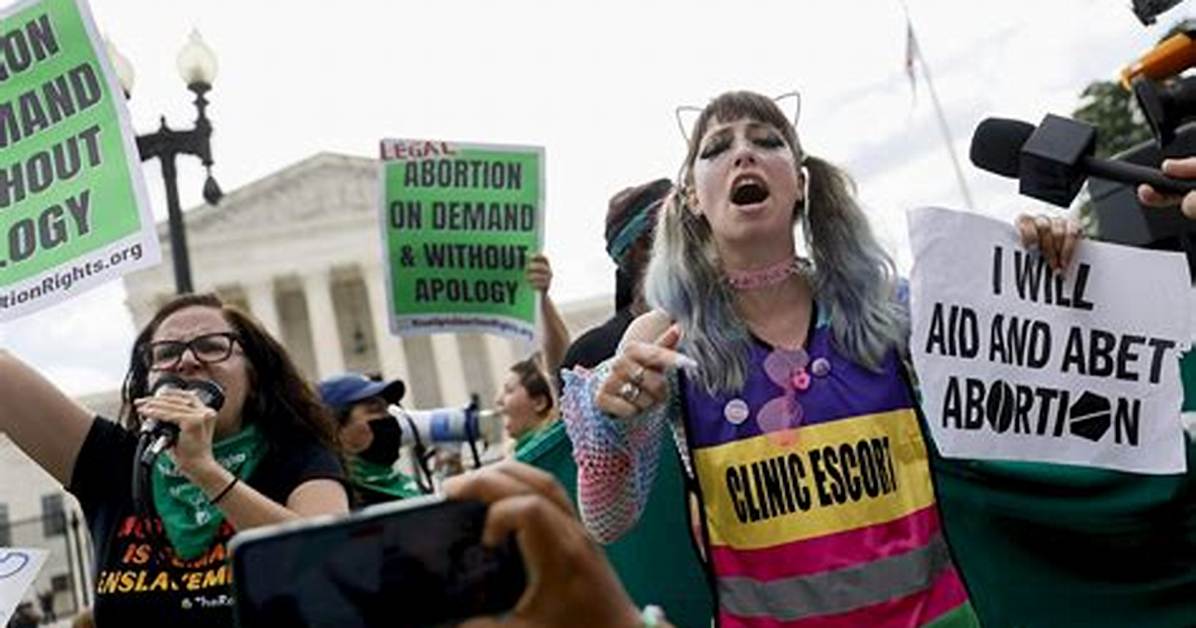 Abortion Rights Protests 2022: Photos of Biden & More After the Supreme Court Overturns Roe V. Wade