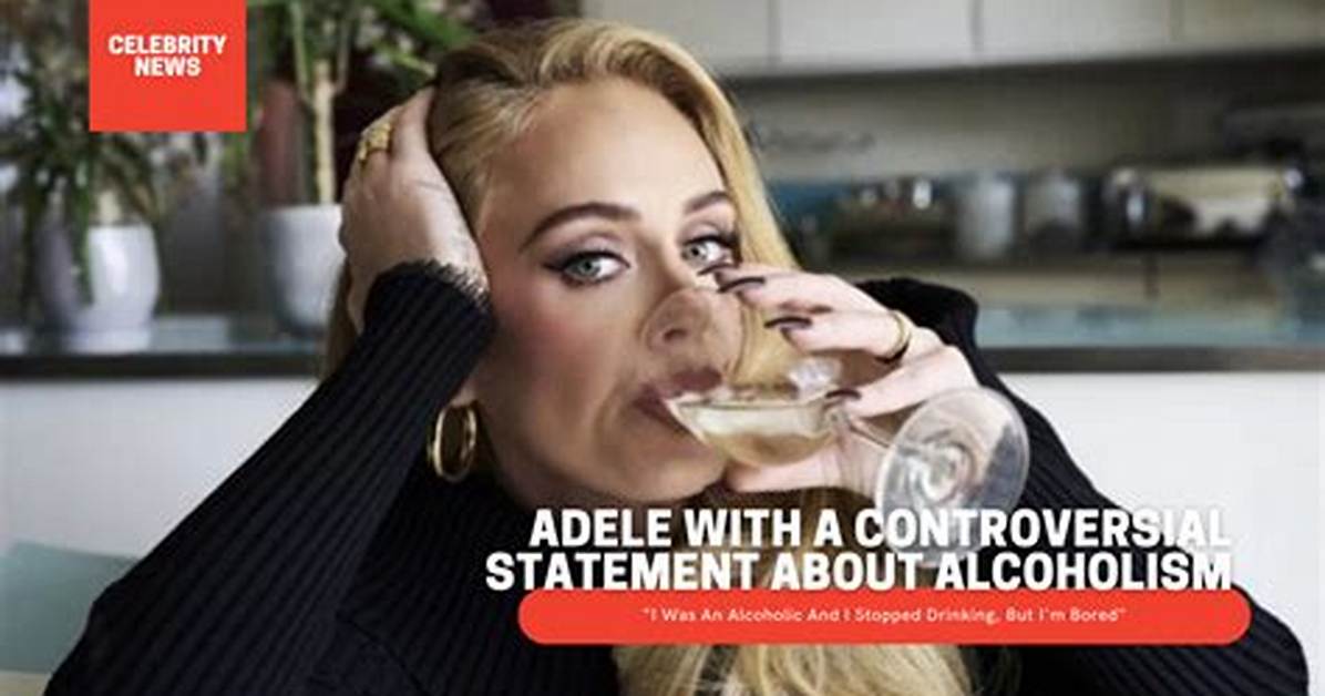 Adele Admits She Stopped Drinking & Explains Why During Las Vegas Concert