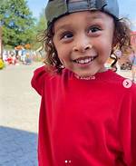 Aeko Brown, 1, Looks Too Cute Posing for Mom Ammika Harris in Sweater & Gingham Pants