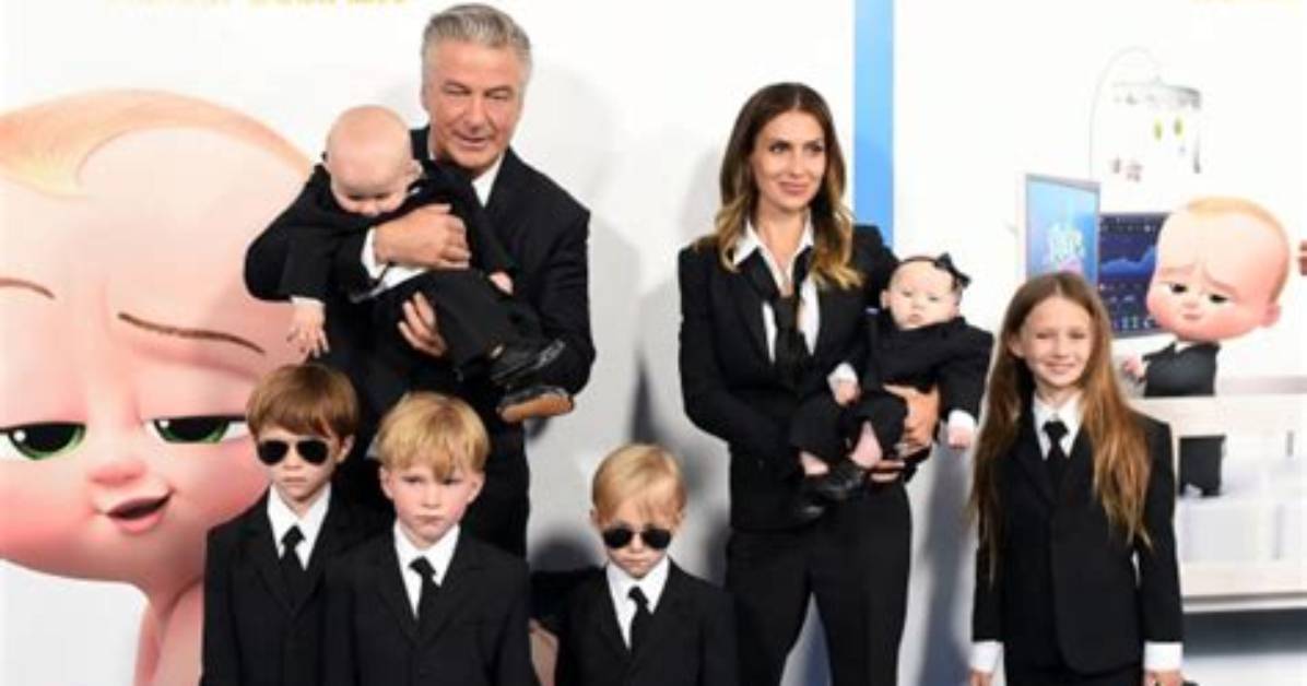 Alec & Hilaria Baldwin Pose with All 7 of Their Kids in ‘Epic Fail’ Family Thanksgiving Photo