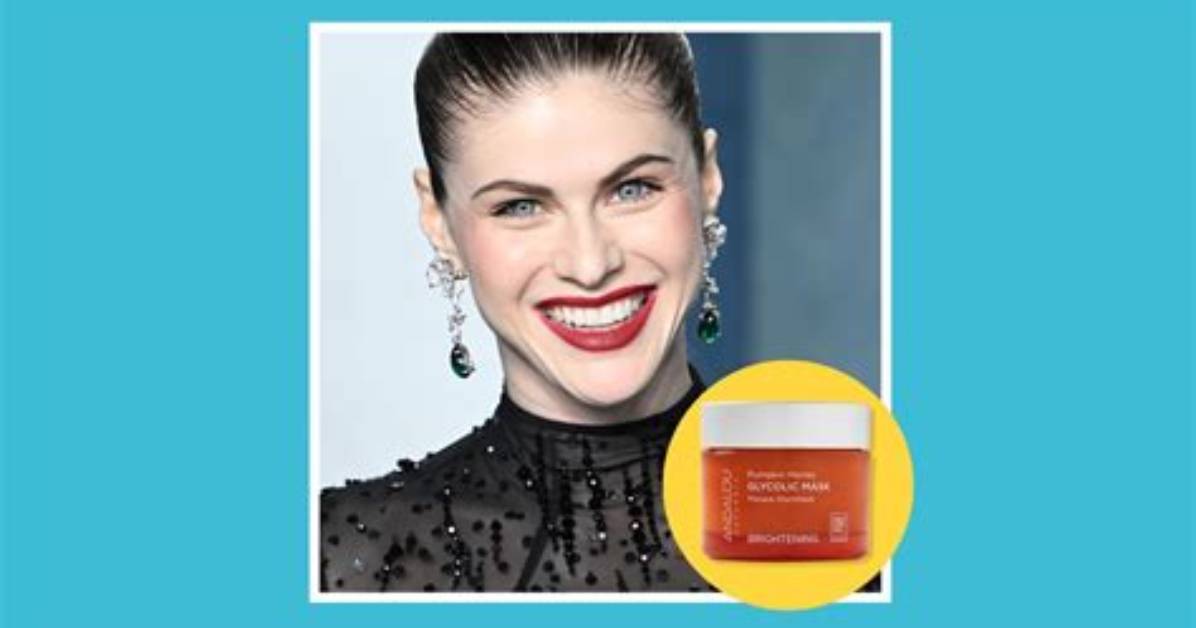 Alexandra Daddario’s Brightening Face Mask Is Currently 20% Off