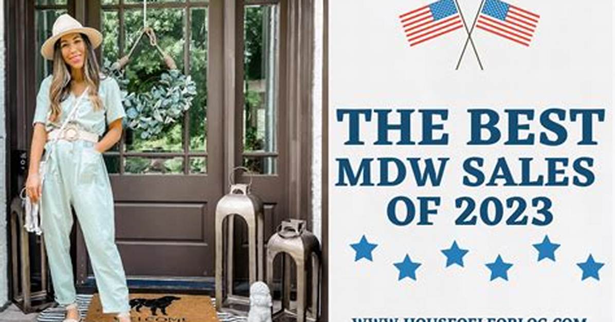 All of the Best Mdw Sales You Need to Shop for This Weekend