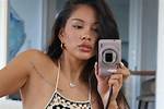 Ammika Harris Stuns in Makeup-Free Selfie After Wishing ‘Daddy’ Chris Brown a Happy Birthday