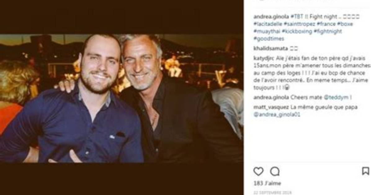 Andrea Ginola: David Ginola’s Son and Children with Ex Wife Coraline Ginola