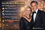 Ann Romney’s Net Worth, Biography, Career, Awards, Fact and Life Story
