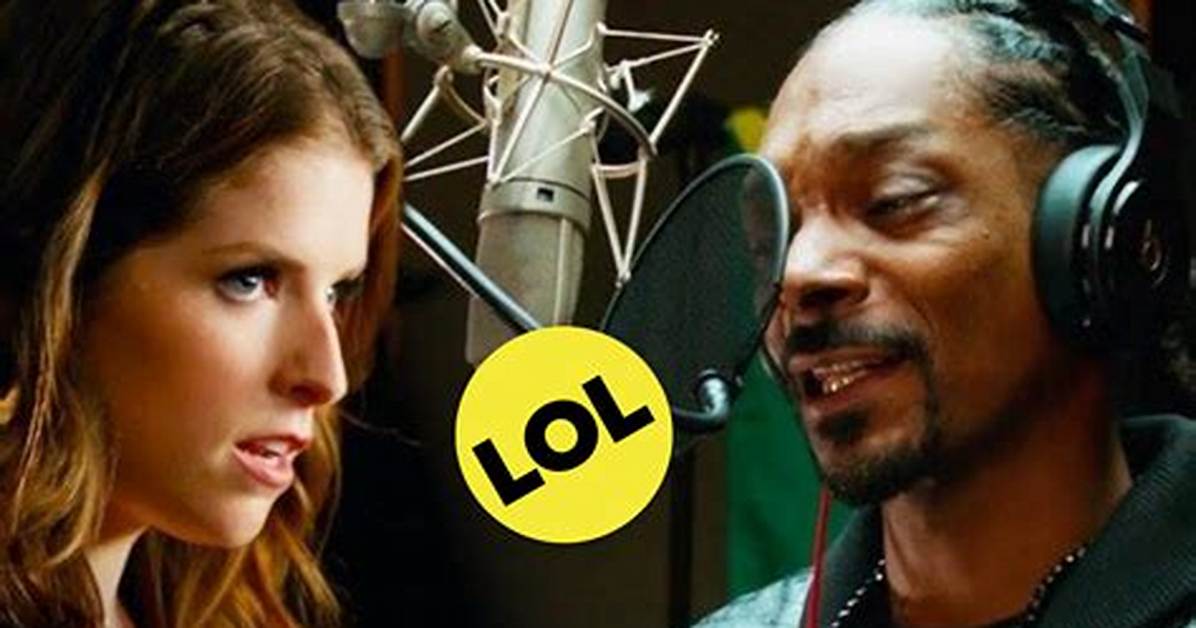 Anna Kendrick Meeting Snoop Dogg on Set – Hollywood Life