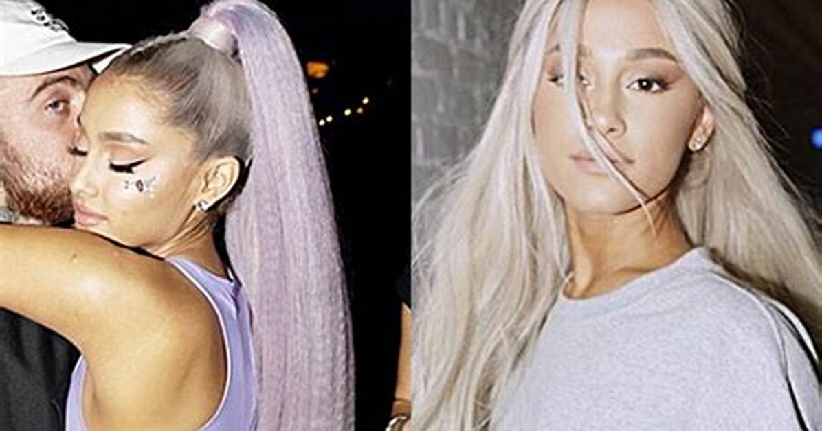 Ariana Grande’s Platinum Blonde Makeover — New Hair Style – Hollywood Life