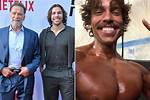 Arnold Schwarzenegger’s Son Joseph Baena, 23, Shows off His Muscles as He Rides a Horse Shirtless
