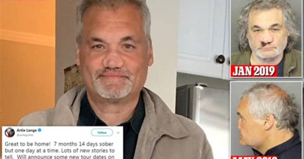 Artie Lange Shows off Weight Loss & Proudly Reveals He’s 7.5 Mos. Sober