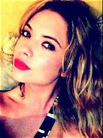 Ashley Benson’s Coral Red Lips — Get the Look