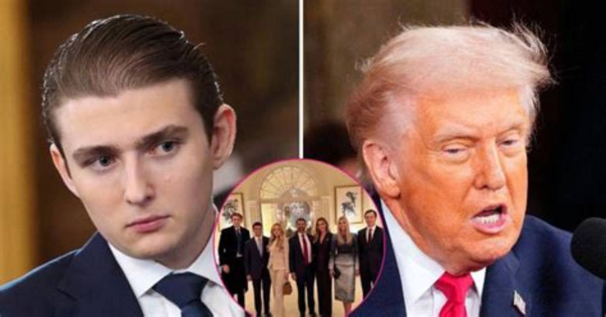 Barron Trump, 15, Is So Much Taller Than Mom Melania in New Photos Outside Trump Tower