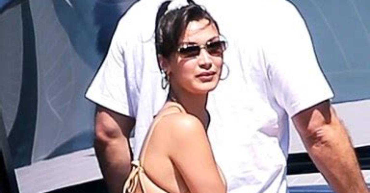 Bella Hadid Rocks Tiny White Bikini on Tropical Vacation: Photos – Hollywood Life