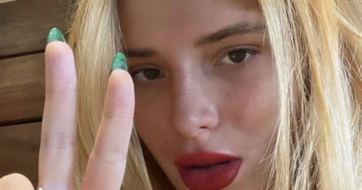 Bella Thorne Rings in 2022 Early Rocking Tiny Red Lingerie – Hollywood Life