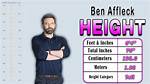 Ben Affleck Height, Weight, Measurements & Bio