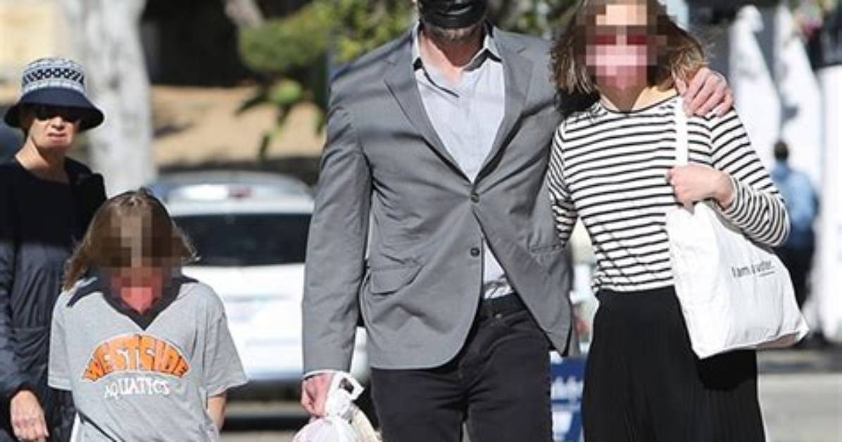Ben Affleck Hugs Daughter Violet, 16, During Farmer’s Market Outing with Kids — Photos