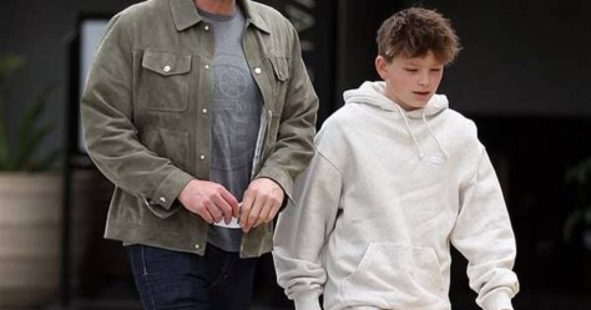 Ben Affleck Is Spotted out with Son Samuel, 10, After Italy Honeymoon with Jennifer Lopez: Photos