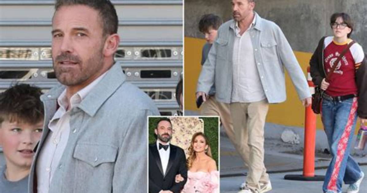 Ben Affleck Is Such a Doting Dad as He Takes Son Samuel, 9, to Swim Practice — See Pic