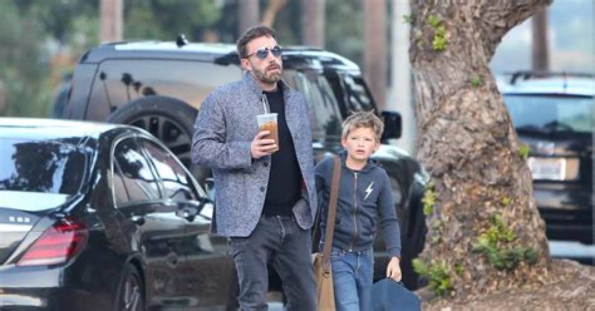 Ben Affleck Takes Samuel, 10, for Ride in Vintage Green Bronco: Photos