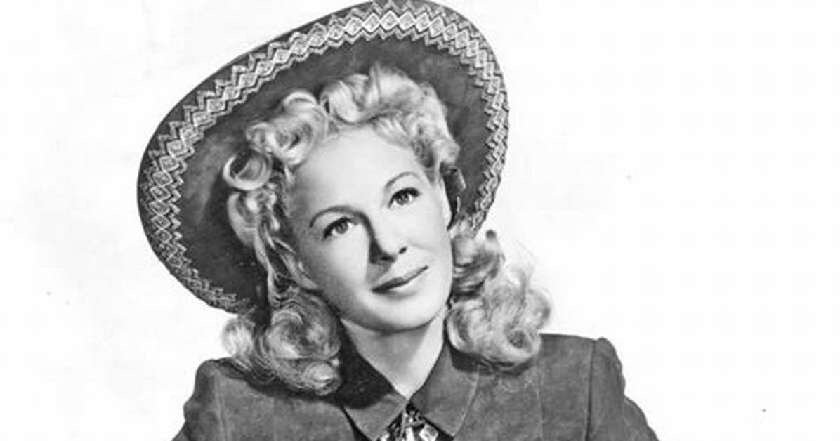 Betty Hutton, Star of 50S Musicals, Is Buried the Hollywood Reporter
