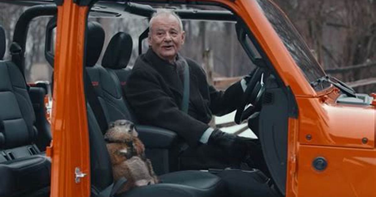 Bill Murray & Jeep’s Super Bowl Commercial Celebrates Groundhog’s Day – Hollywood Life