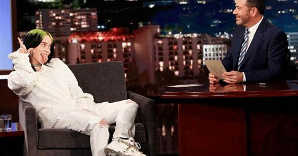 Billie Eilish Playfully Calls out Jimmy Kimmel for Making Her Look ‘A Little Stupid’ — Watch