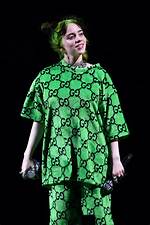 Billie Eilish Rocks Green Outfit in Photo with Matching Hair & Shoes – Hollywood Life