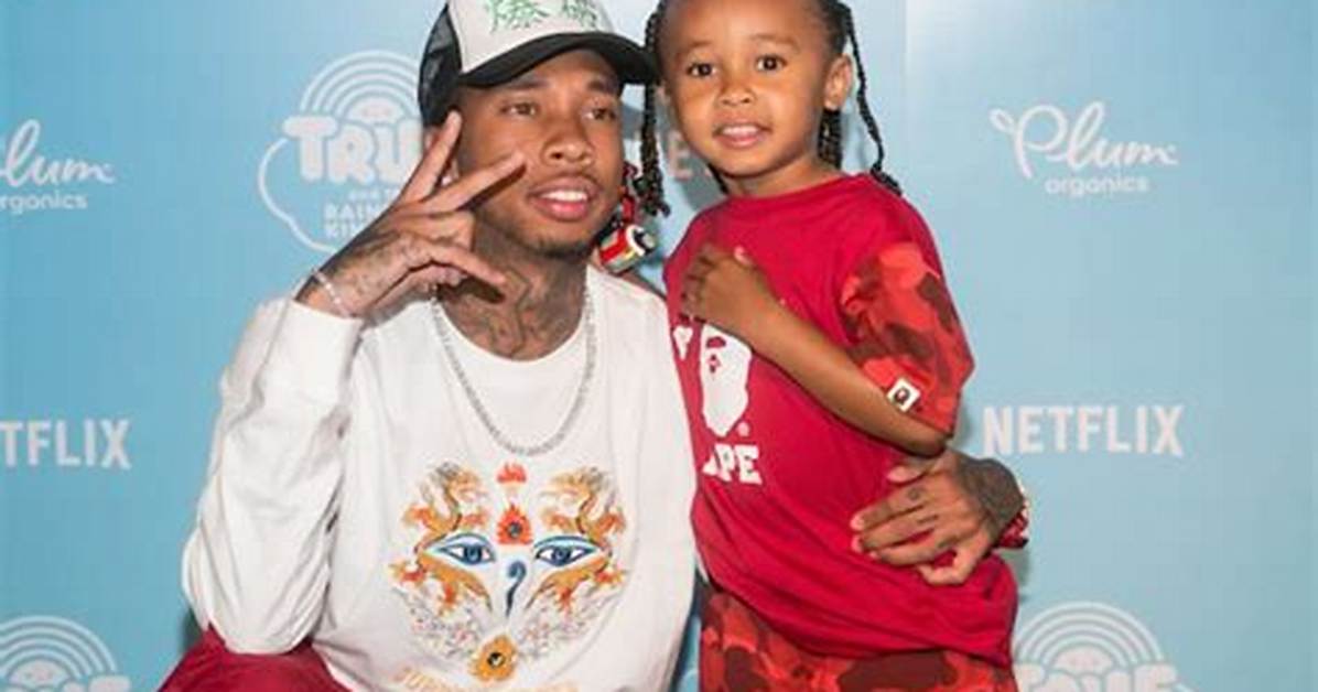 Blac Chyna & Tyga’s Son King Twinning with Dad in New Pic – Hollywood Life