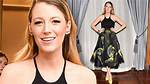 Blake Lively Shows off Post-Baby Body in Blue Dress 5 Mos. After Giving Birth to Baby No. 3
