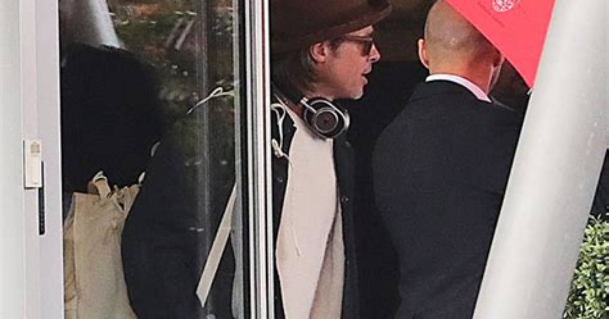 Brad Pitt Proves He Can Make Ripped Jeans Look Hot at 56, Going Casual in Paris
