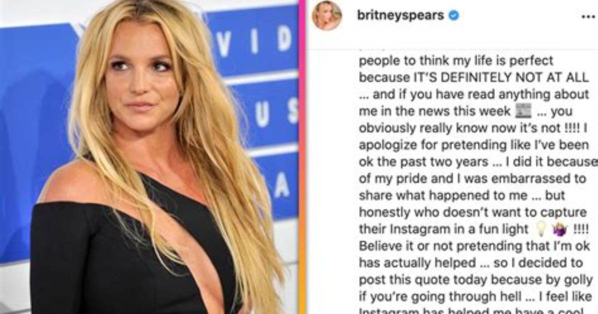 Britney Spears Apologizes for ‘Pretending’ to Be Ok ‘The Past 2 Year's’: ‘I Was Embarrassed’ to Share the Truth