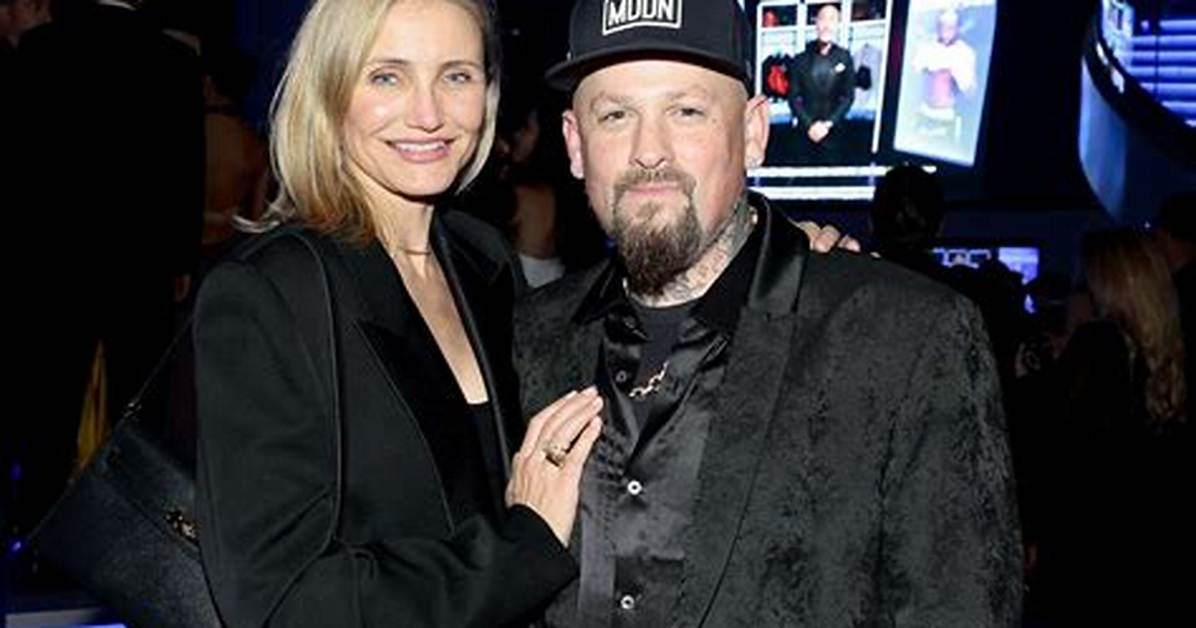 Cameron Diaz & Benji Madden Look So in Love While Holding Hands on Rare Outing — Pic