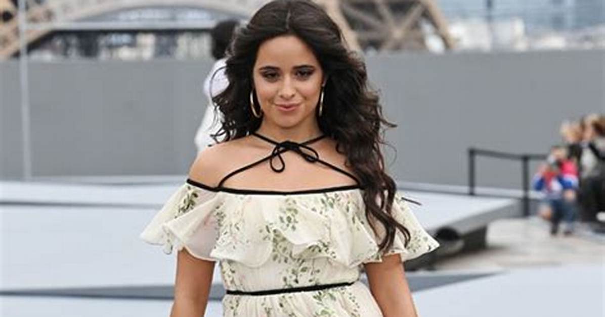 Camila Cabello Glows on the Runway in a Sexy Floral Mini Dress – Photos