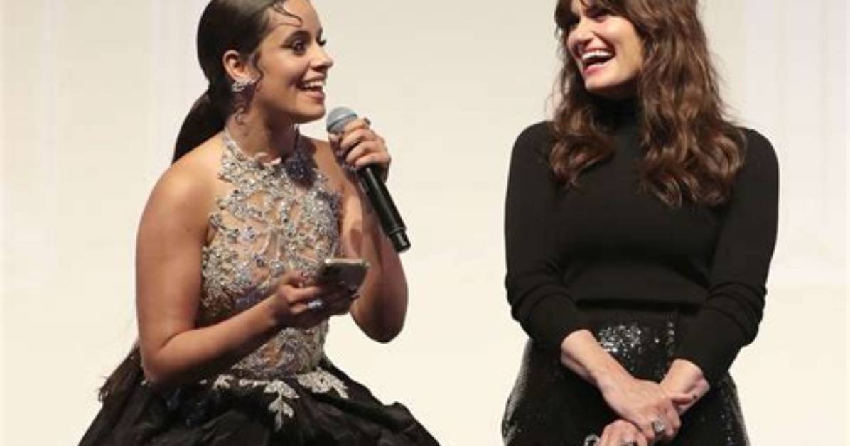 Camila Cabello & Idina Menzel Cozy up Together in Behind the Scenes Pic from ‘Cinderella’ Set