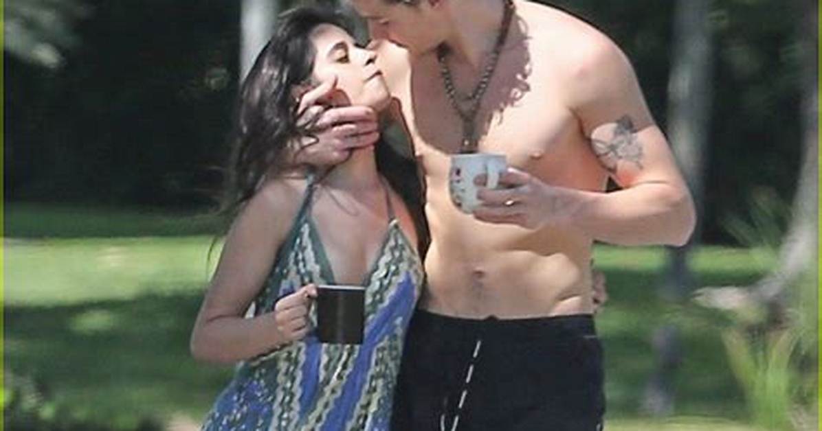 Camila Cabello & Shirtless Shawn Mendes Kiss While Getting Fresh Air Amid Quarantining Together