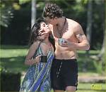 Camila Cabello & Shirtless Shawn Mendes Kiss While Getting Fresh Air Amid Quarantining Together