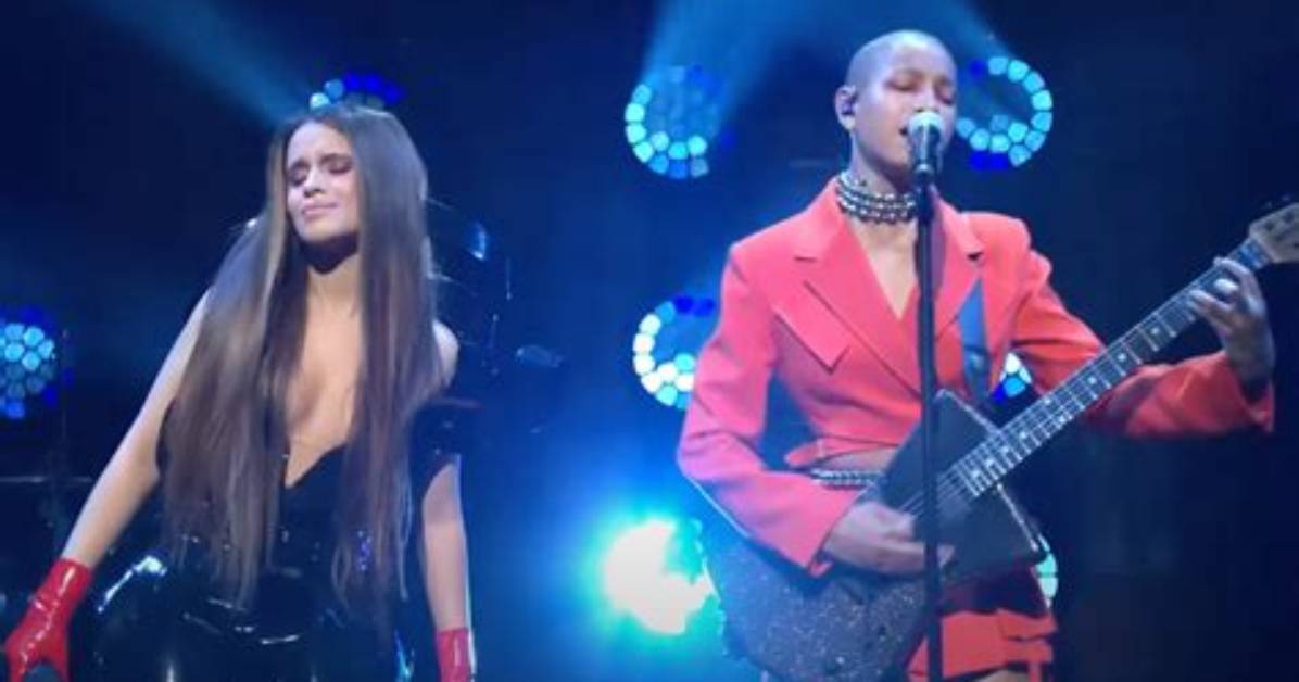 Camila Cabello & Willow Smith Perform ‘Psychofreak’ — Video – Hollywood Life