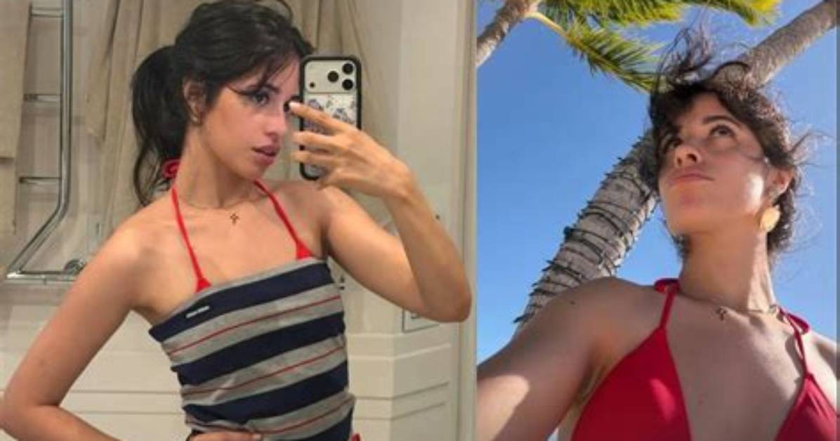 Camila Cabello Wows in Rhinestone Bikini While Reading Book in Photos – Hollywood Life