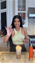 Cardi B Reposts Starbucks Meme Photo About Bad Spelling & Pokes Fun at Herself – Hollywood Life