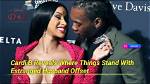 Cardi B Reveals Where Things Stand with Estranged Husband Offset