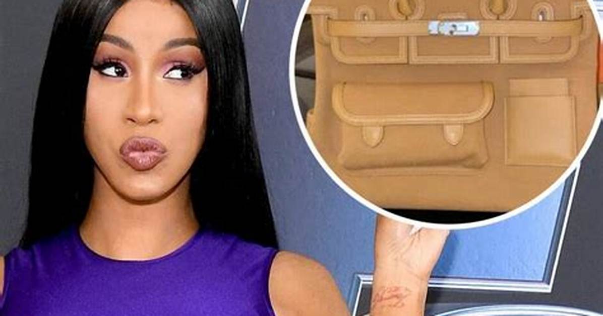 Cardi B’s Cargo Birkin by Hermes: Video – Hollywood Life