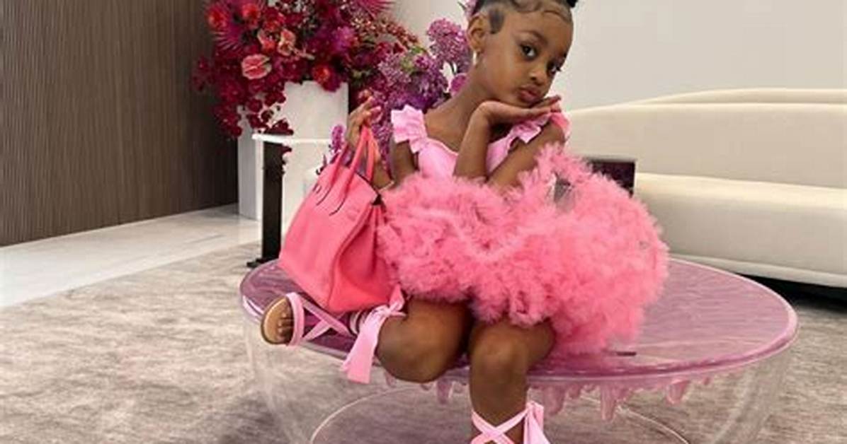 Cardi B’s Daughter Kulture Looks Ready to Follow in Her Mommy’s Footsteps with Mic in Her Hand
