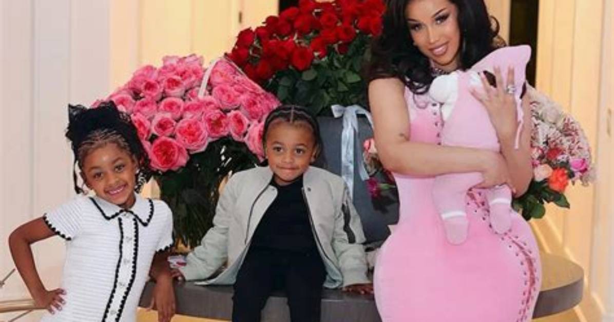 Cardi B’s Daughter Kulture Rubs Mom’s Pregnant Belly in Photoshoot – Hollywood Life