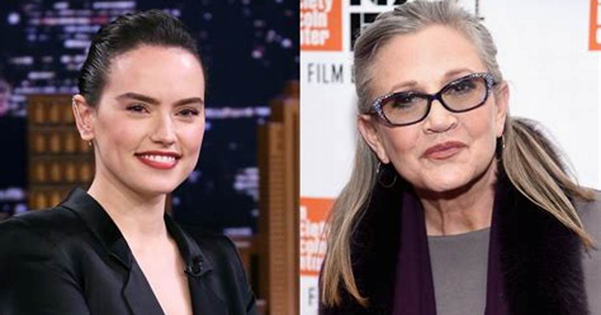 Carrie Fisher Interviews Daisy Ridley — – Hollywood Life