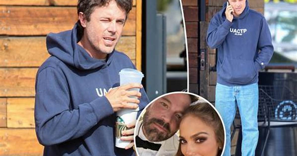Casey Affleck Not Attending Ben & J. Lo’s Wedding & Spotted at L. A. Starbucks Day-Of