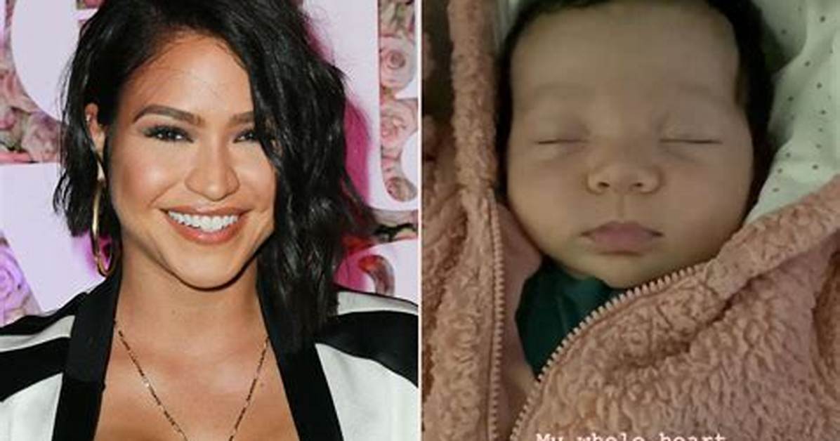 Cassie Shares 1St Photo of Baby Frankie’s Face 1 Month After Giving Birth — See Adorable Pic